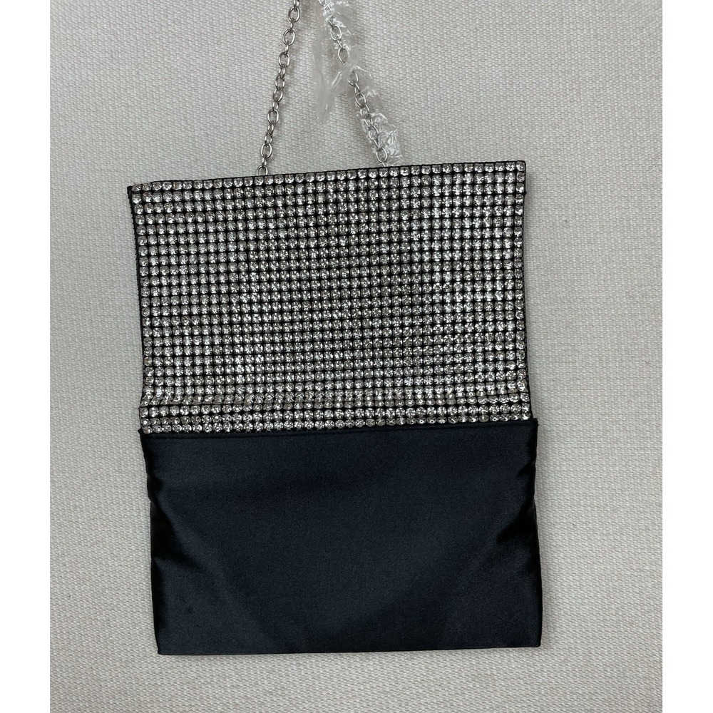 Amber Sceats‎ Purse Luxe Crystal Handbag Removable Chain Holiday New Year Xmas - Picture 9 of 14